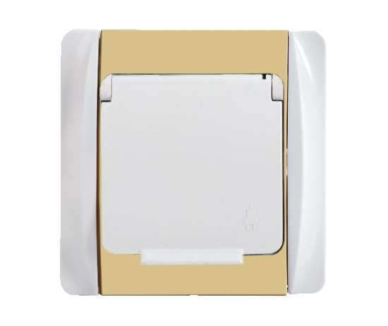 Grounded Socket Outlet With Cover