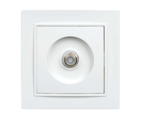 Satellite Socket Outlet        (F-Type Female Connector)