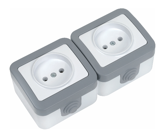Double Socket Outlet