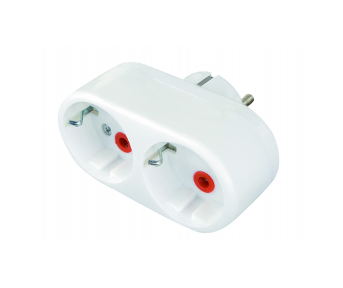 2-Gang Plug Socket With Switch