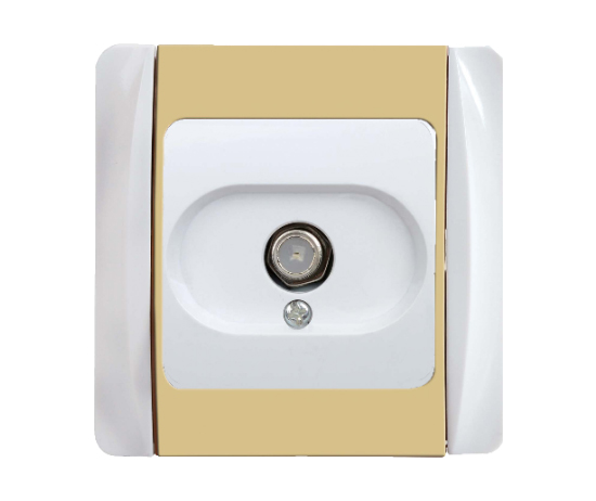  Satellite Socket Outlet                       (F-Type Female Connector)  