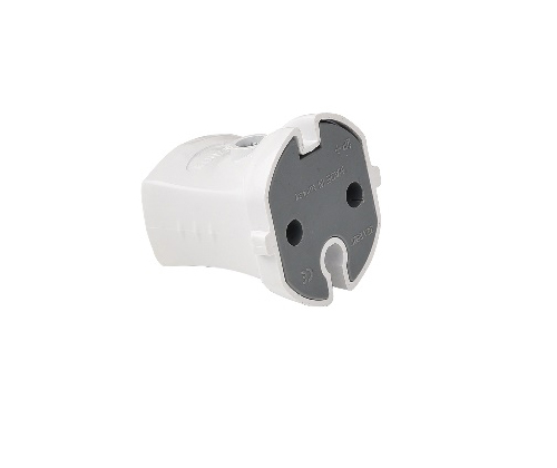 Female Plug (White,Black)