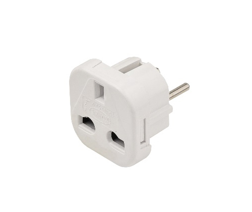 British MK Adapter (White,Black)