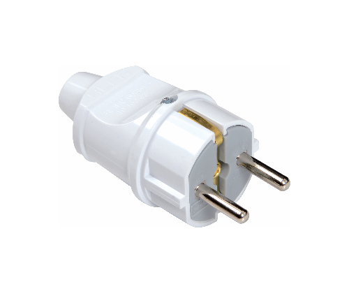Earthed Male Plug