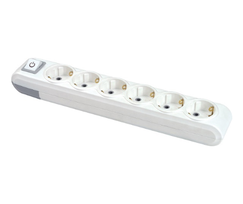 6-Gang Extension  Socket With Switch Cordless