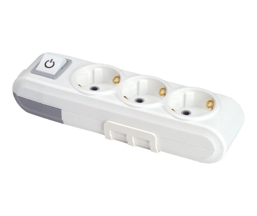 3-Gang Extension  Socket With Switch Cordless