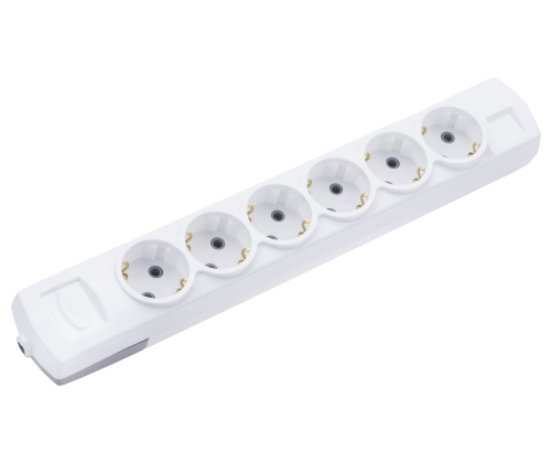 6 Gang Earthed Group Socket