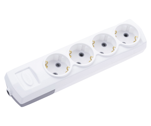 4 Gang Earthed Group Socket
