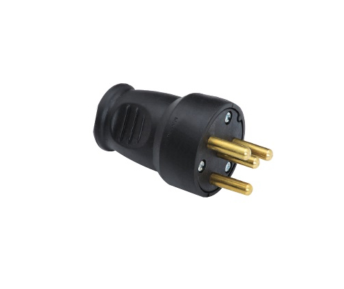3*25 A Threephase Male Plug